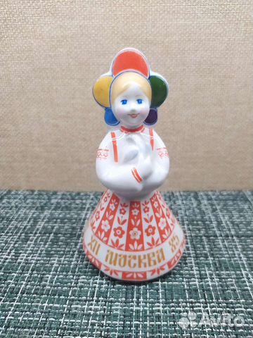 Фарфоровая статуэтка Катюша Вербилки