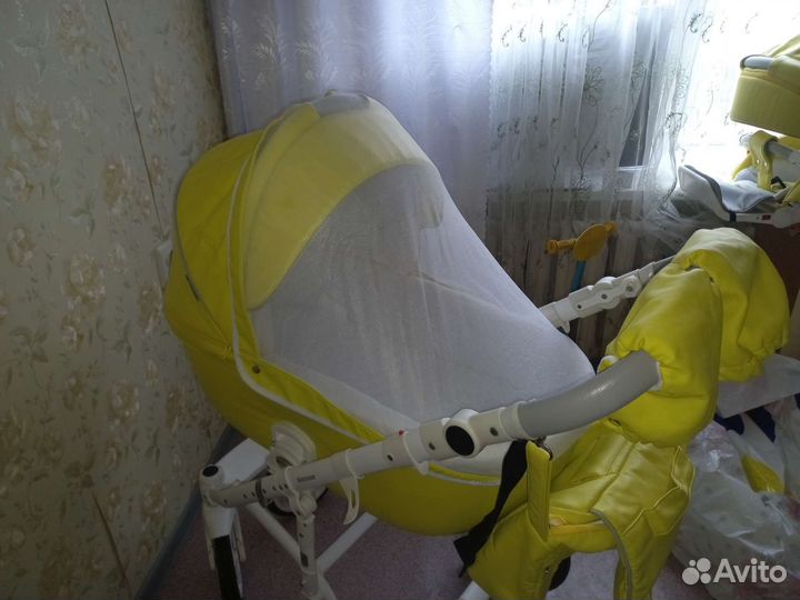 Коляска 2 в 1 adamex massimo