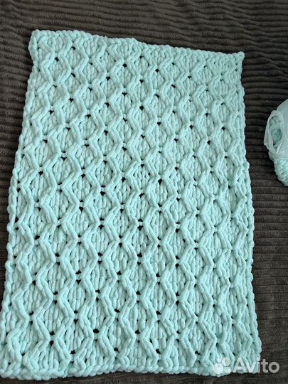 Плед из Alize puffy детский