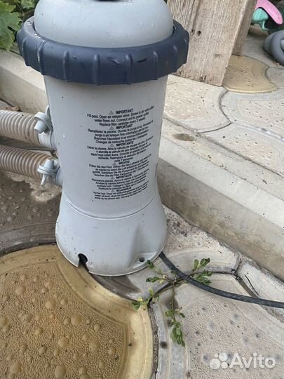 Каркасный бассейн intex