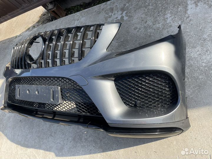 Передний бампер GLE AMG