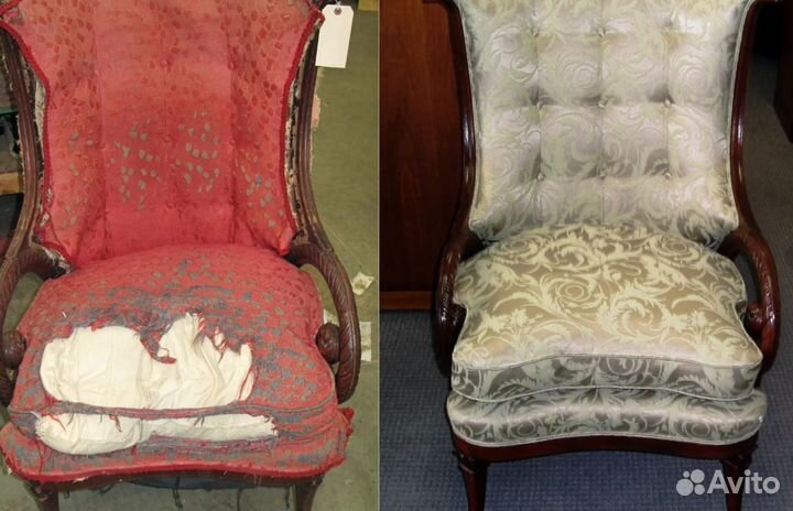 Перетяжка мебели, Реставрация мебели