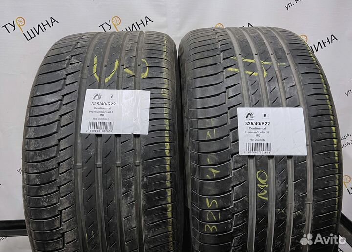 Continental PremiumContact 6 325/40 R22 94Y