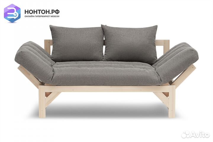 Диван кушетка Амбер-2 темно-серый