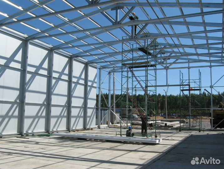 Каркас ангара