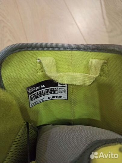 Сноубордические ботинки burton imperial imprint 3