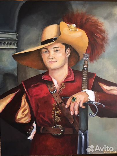 Портрет по фото, картины на заказ