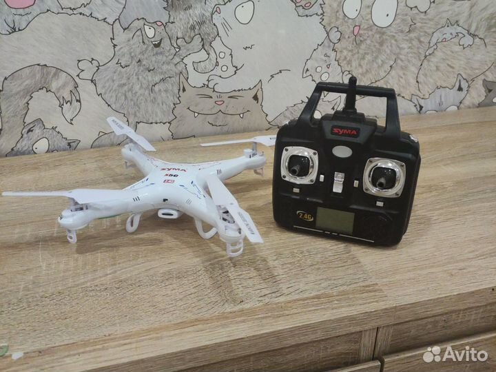 Квадрокоптер с камерой zyma x5c 2.4g