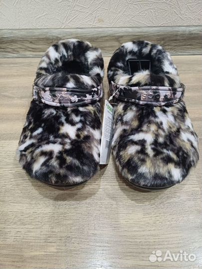 Сабо Crocs Classic fur sure, разм. 39, утеплённый