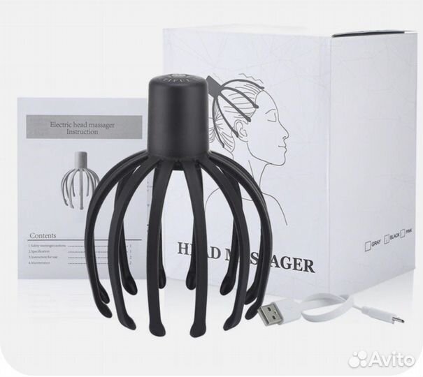Электрический массажер для головы