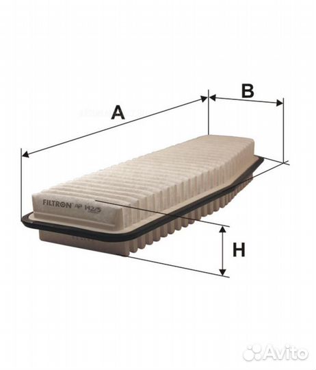 Filtron AP142/5 Фильтр воздушный toyota