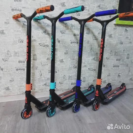 KMS SK-411 самокат трюковой колеса 100мм