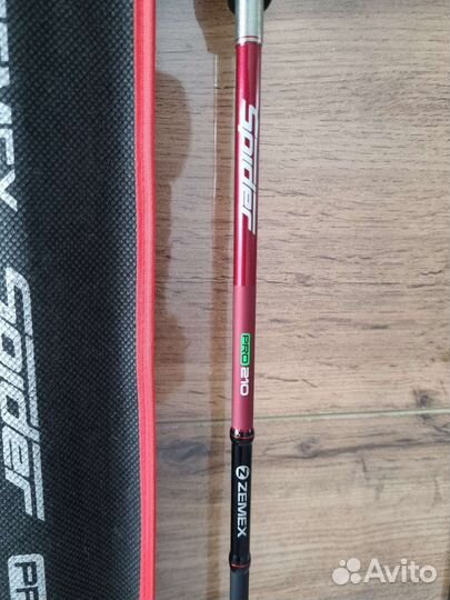 Спининг ультралайт zemex Spider PRO 210 2-7g Новый