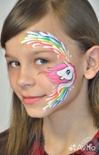 Аквагрим, день рождения, праздники