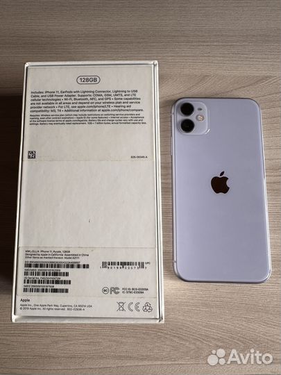 iPhone 11 128gb фиолетовый