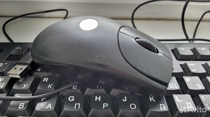 Клавиатура Logitech K120 и мышь Logitech RX 250