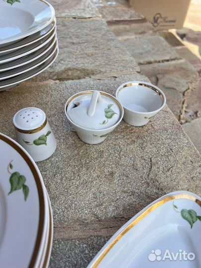 Столовый сервиз сирень дулево