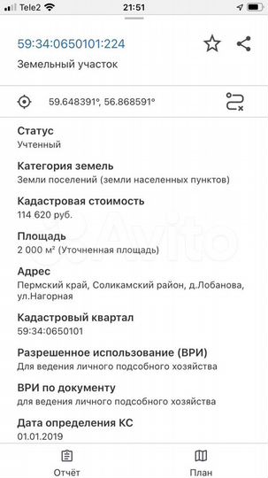 Участок 20 сот. (ИЖС)