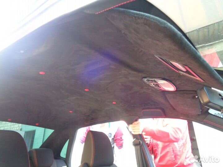 Черная алькантара самоклеющаяся