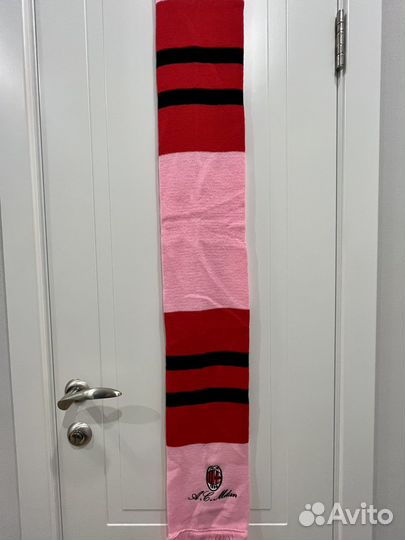 Футбольный шарф AC Milan