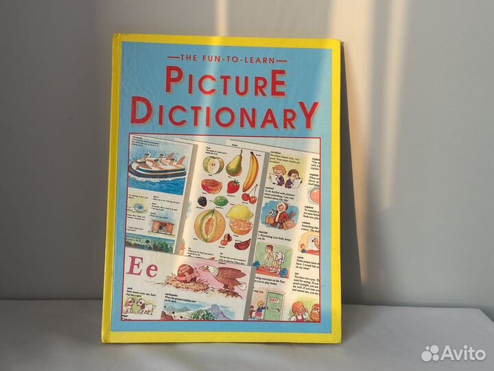 Книга английский афавит в картинках словарь