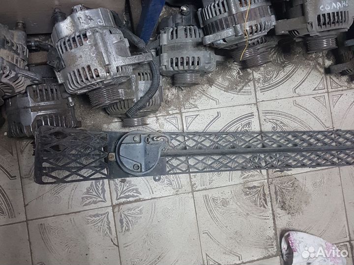 Решетка радиатора Chery Fora c птф