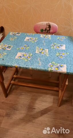 Детский стол и стул