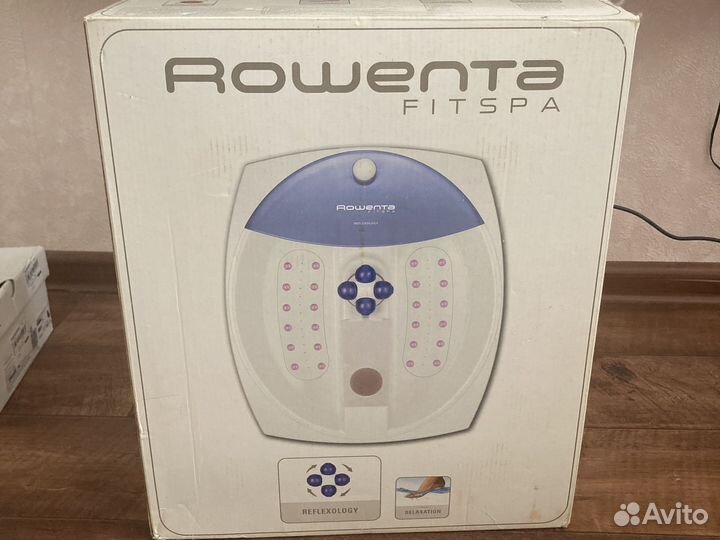 Массажная ванна для ног rowenta fitspa