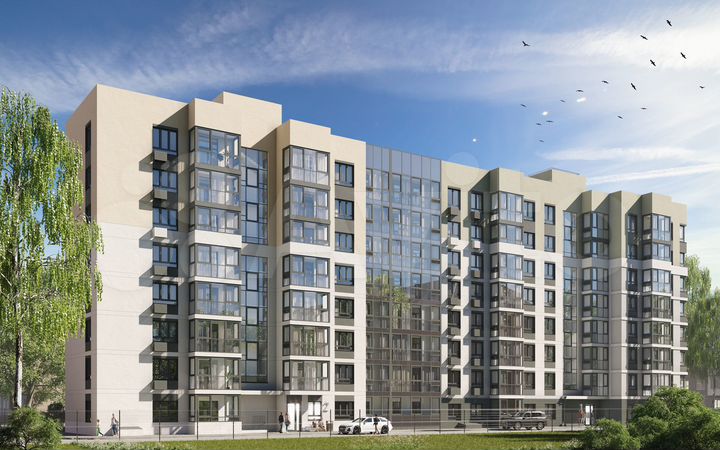 4-к. квартира, 79,7 м², 2/8 эт.