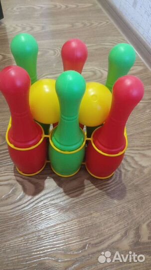 Кегли детские