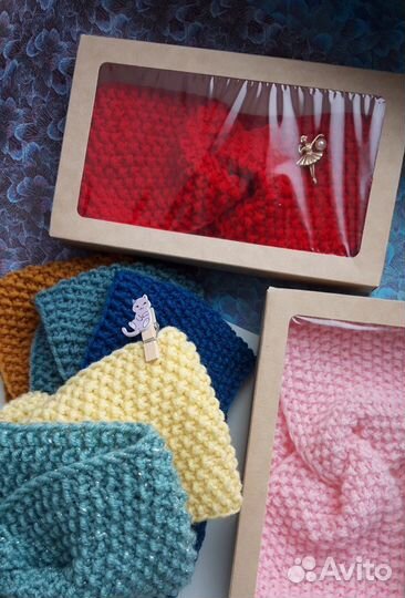 Вязаная повязка на голову