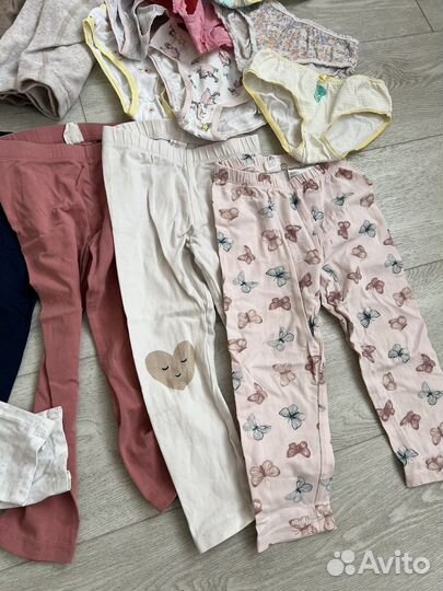Детские вещи пакетом на девочку 98