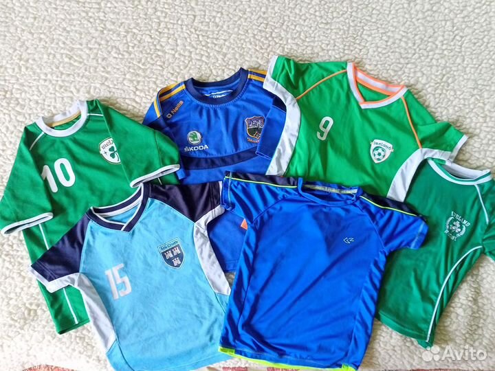 Футболки спортивные Adidas, Naik,O'Neills 4-7лет