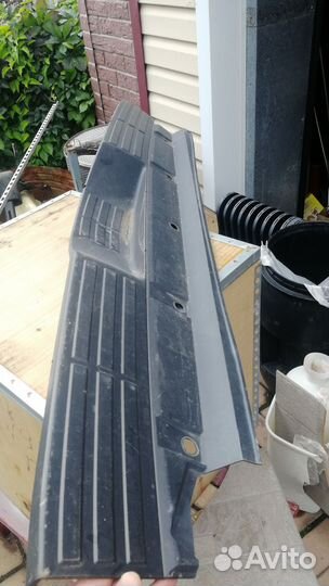 Накладки на задний бампер