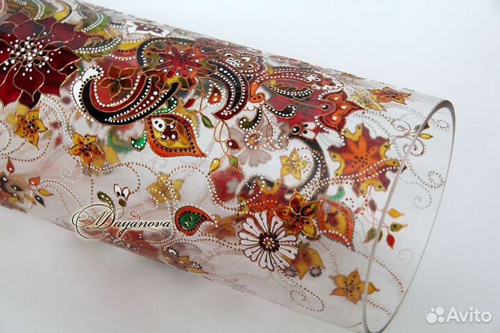 Ваза напольная ручной работы