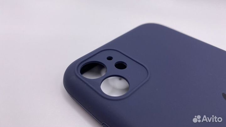 Чехол на iPhone 11 Silicon Case Dark Blue