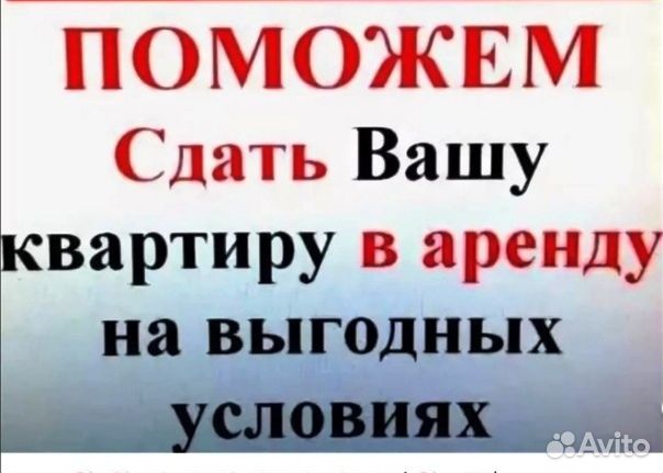 Сдать квартиру. Помощь риэлтора