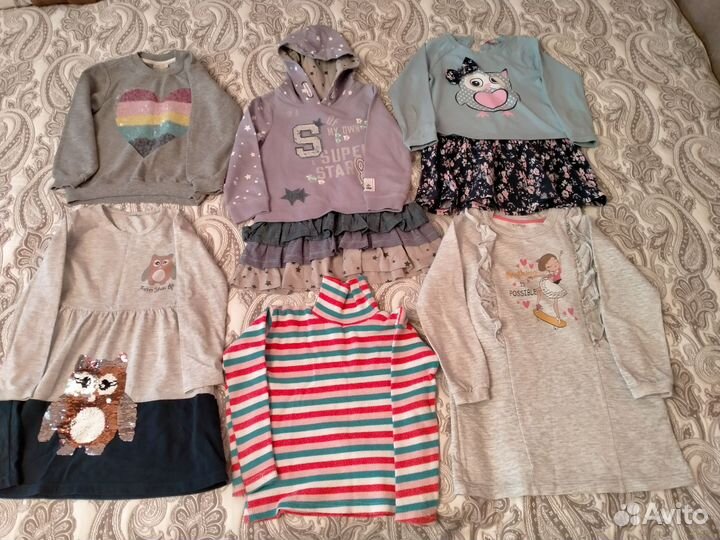 Одежда для девочки на 5-6 лет