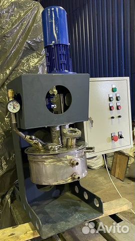 Лабораторный диссольвер двухосевой