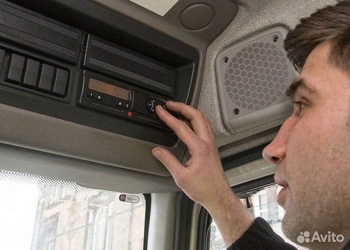 Установка тахографа на машину