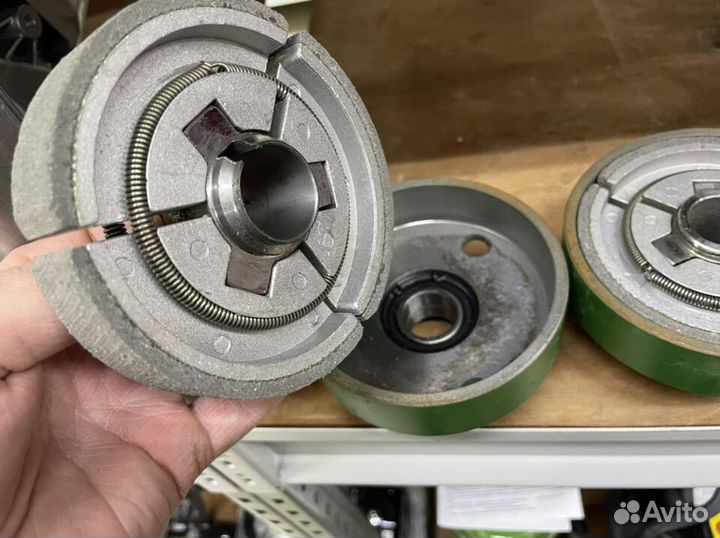 Сцепление центробежное под ремень A-типа, вал 25мм