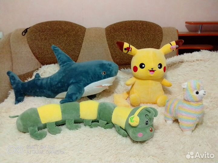 Мягкие игрушки.Новые.5 шт