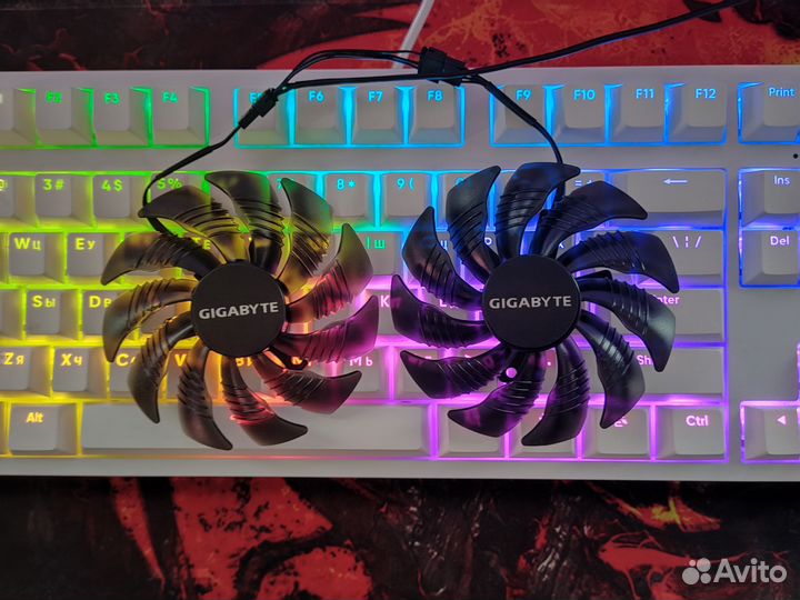 Новые вентиляторы для Gigabyte