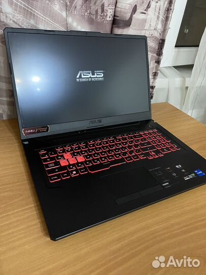 Игровой ноутбук asus TUF gaming F17