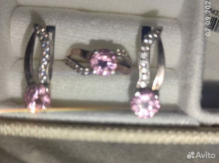 Позолоченный комплект (серебро)