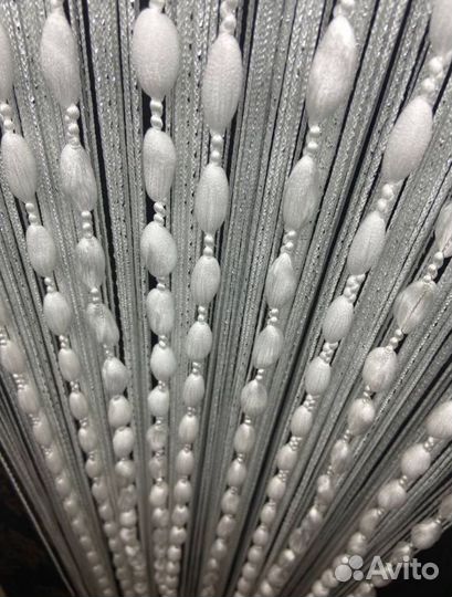 Нитяные шторы кисея