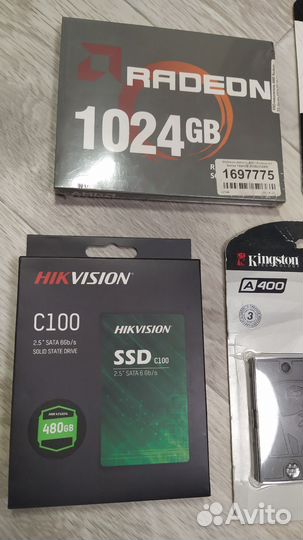 Жёсткий диски, SSD, NVMe M.2
