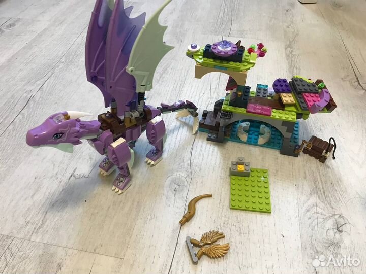 Lego Конструктор Lari Эльфы Логово Дракона 10549