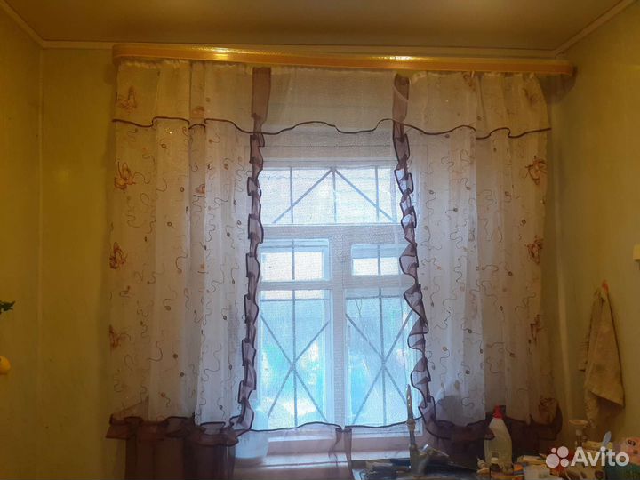 Кухонный тюль без штор