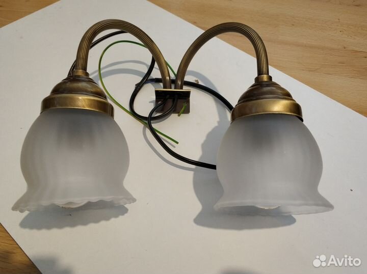 Светильник бронзовый 
